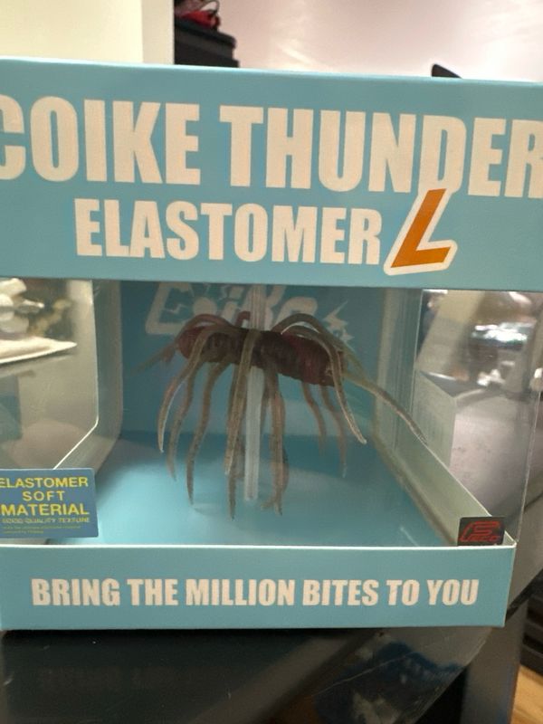 HideUp Coike Thunder L Elastomer #142 Light Green Pumpkin/ Black Blue Flake