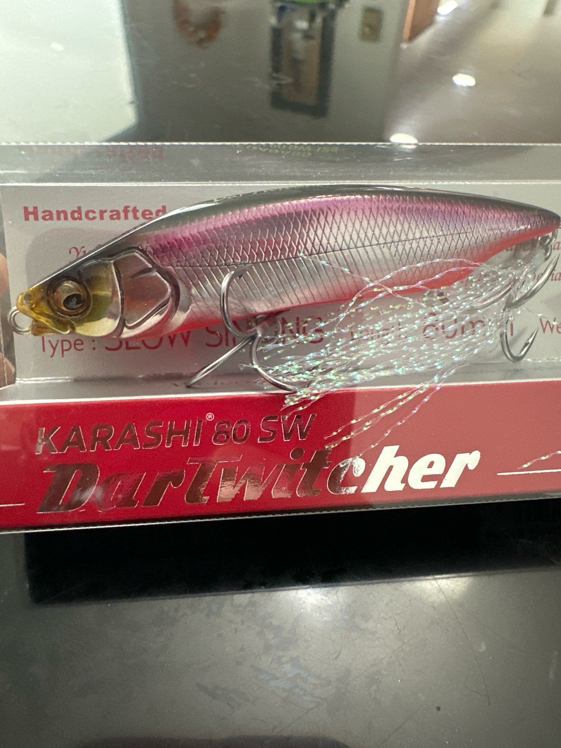 Megabass Karashi 80 SW Dartwitcher #4 SH RB Shad