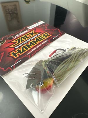 Ever Green Jack Hammer 1/2oz #62 California Claw Custom Bladed Jig