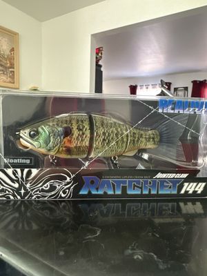 Gan Craft Jointed Claw Ratchet 144 #Gan-13 Real Flashing Gill 140mm 1.2oz Floating