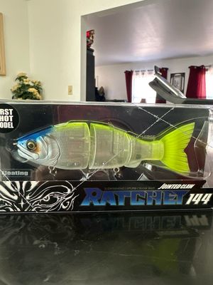 Gan Craft Jointed Claw Ratchet 144 #Gan-21 Blue Crown 140mm 1.2oz Floating