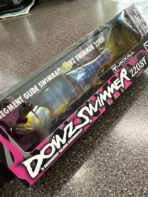 Jackall Dowz Swimmer 220SF Natural Swimmer 3 Segment Glide Swimbait