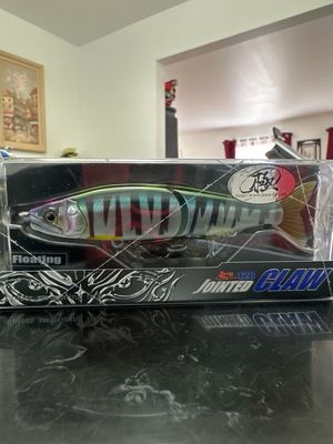 Gan Craft Jointed Claw 128 #U-02 Visible Silver Shad 128mm 3/4oz Floating