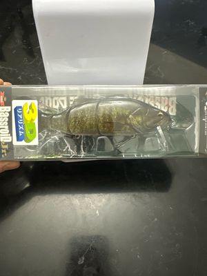 Imakatsu Bassroid Jr Triple Double #523 River Small, 5.6” 1.6oz, Slow Float 0-3’ JDM Swimbait.