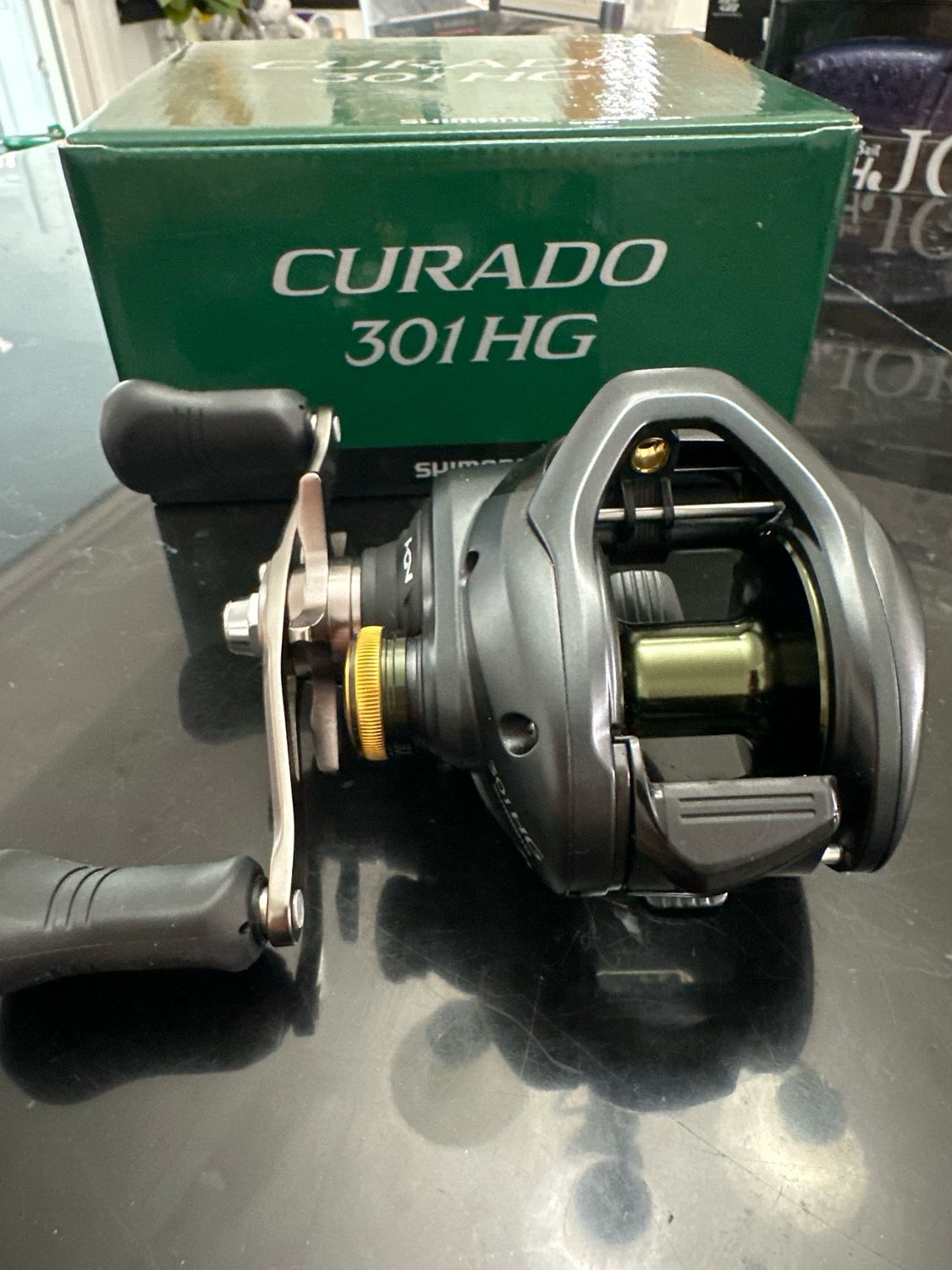 Shimano Fishing CURADO 301HG (Left Handle) 6.6:1 Baitcast Reel