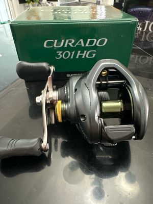 Shimano Fishing CURADO 301HG (Left Handle) 6.6:1 Baitcast Reel