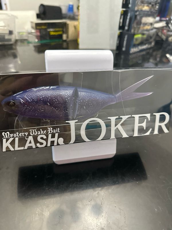 DRT Klash Joker #Red-Light Exact Bait In Pics. Mystery Wakebait Surface Nightmare. 8.2” 3 Oz Class. Exact Purple Bait In Pics.
