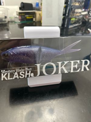 DRT Klash Joker #Red-Light Exact Bait In Pics. Mystery Wakebait Surface Nightmare. 8.2” 3 Oz Class. Exact Purple Bait In Pics.