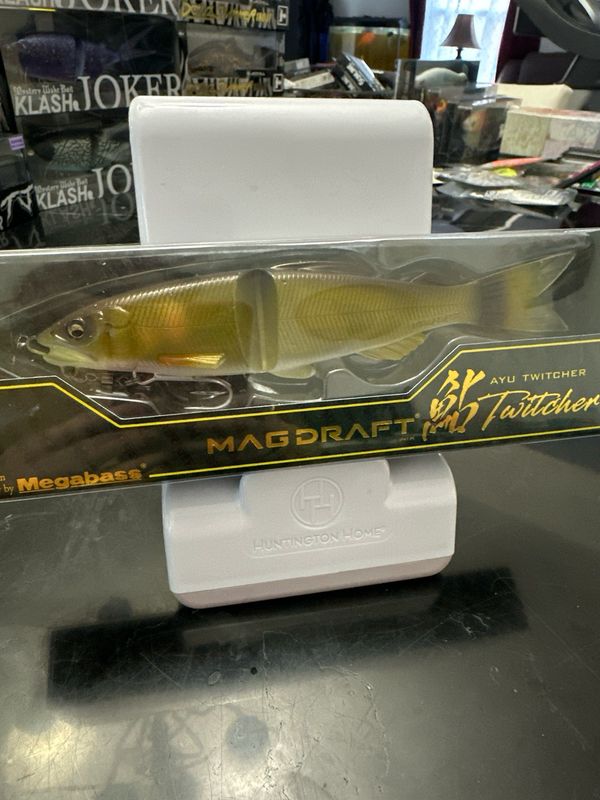 Megabass Magdraft Ayu Twitcher #02 Tenryu Ayu 7inch 1.3/8oz Slow Floating