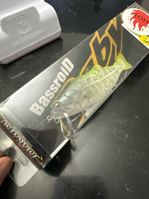 Imakatsu Baby Bassroid #747 Skeleton Chart 112mm 22g Floating