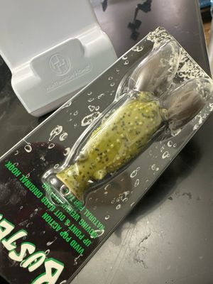 Deps Buster K Popping Frog #09 Moss Green Toad 61mm Body | 1/2oz