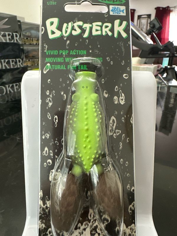 Deps Buster K Popping Frog #13 Visible Green 61mm Body | 1/2oz