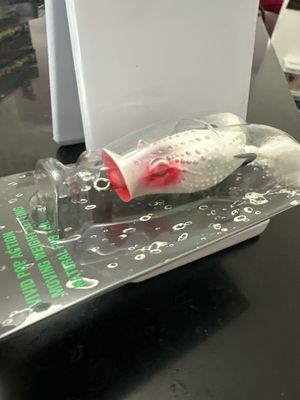 Deps Buster K Popping Frog #02 Bone Crackle 61mm Body | 1/2oz