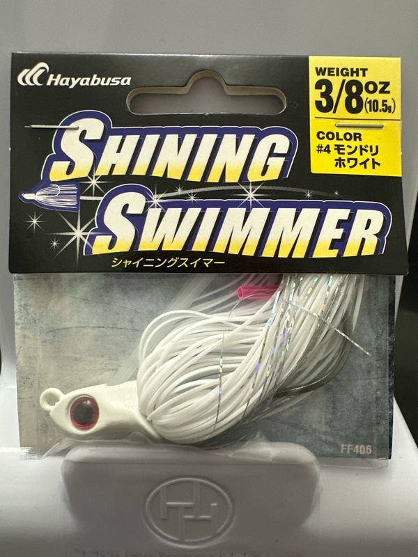 Hayabusa Shining Swimmer 3/8oz #4 Mondori White