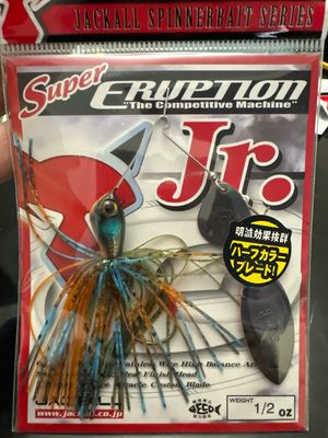 Jackall Super Eruption Jr. 1/2oz TW Konin Gill Spinnerbait