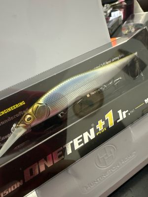 Megabass Vision Oneten+1 Jr. #4 Frosted Wakasagi 98mm 3/8oz Suspend Type 2.2m