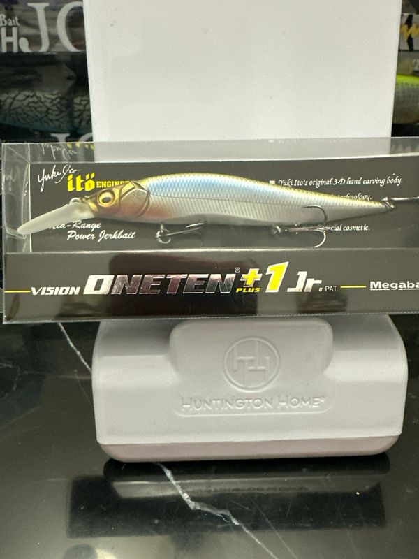 Megabass Vision Oneten+1 Jr. #4 Frosted Wakasagi 98mm 3/8oz Suspend Type 2.2m