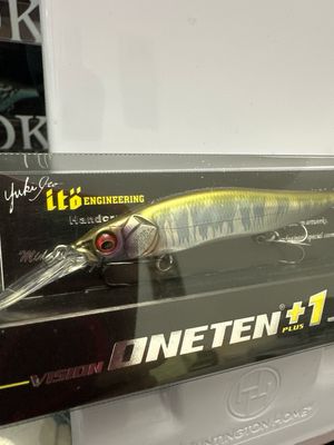 Megabass Vision Oneten+1 Jr. (SP-C) #19 GG Hasu Red Eye 98mm 3/8oz Suspend Type 2.2m