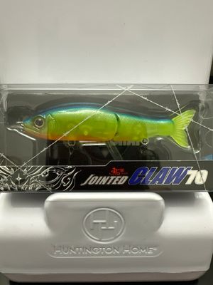Gan Craft Jointed Claw 70 #14 Blue Neon 70mm 4.1g Floating