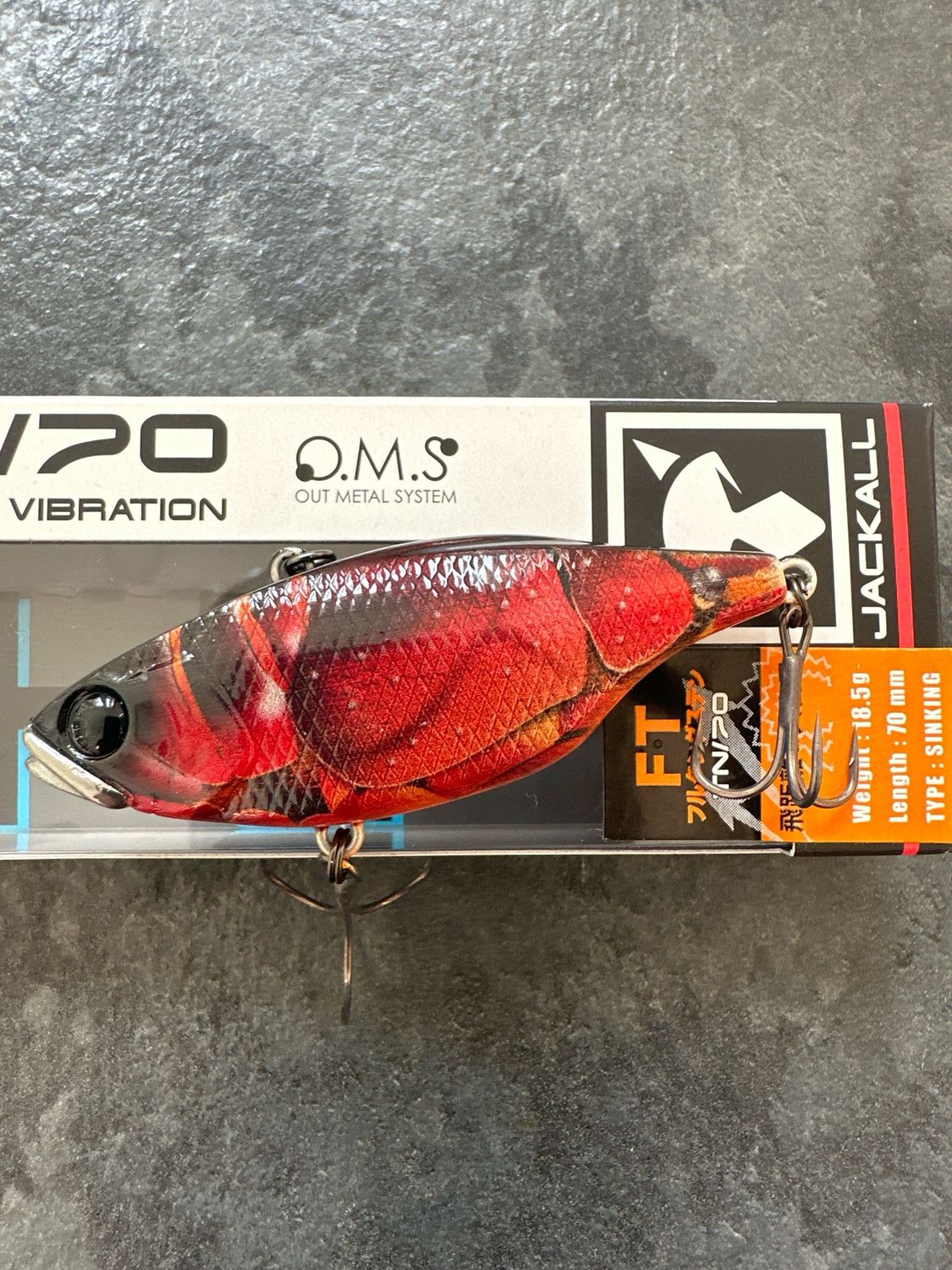 Jackall TN70 Full Tungsten RT Escape Zarigani Lipless Crankbait