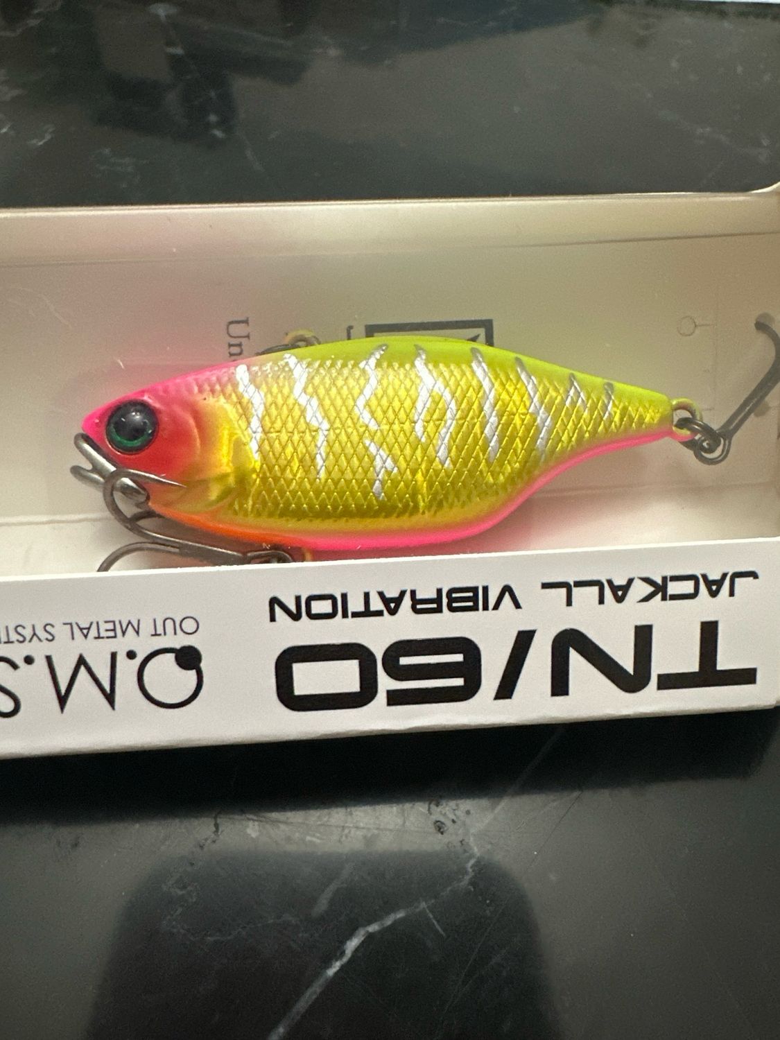 Jackall TN60 Peach Tiger Crown 60mm 12.7g Sinking Lipless Crankbait