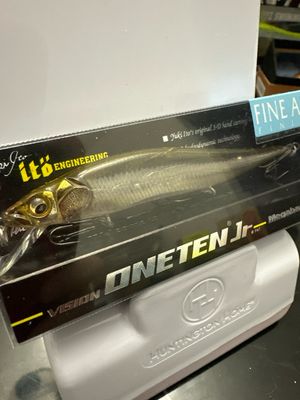 Megabass Vision Oneten Jr. #51 (Fine Art) FA Wakasagi 98mm | 3/8oz | Suspend | 1.2m