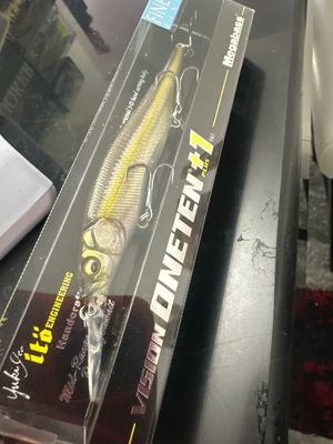 Megabass Vision Oneten +1 (SP-C) Special Color FA Striped Shiner 110.5mm | 1/2oz | Suspend | 2.2m