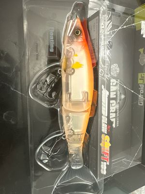 Gan Craft Jointed Claw Shift 183, 2oz Class, 180mm.  #20 Kinokuni Orange. NIP