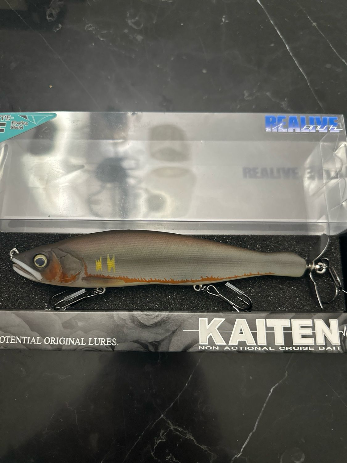 Gan Craft Kaiten Realive 178 F #GAN-47. Nonactional Cruise Bait. Exact Bait In Pics. NIP
