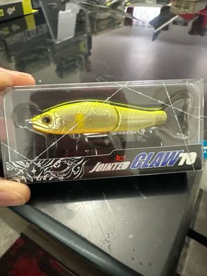 Gan Cract Jointed Claw 70 #03 Gold Chart Ayu 70mm | 4.1g | Floating