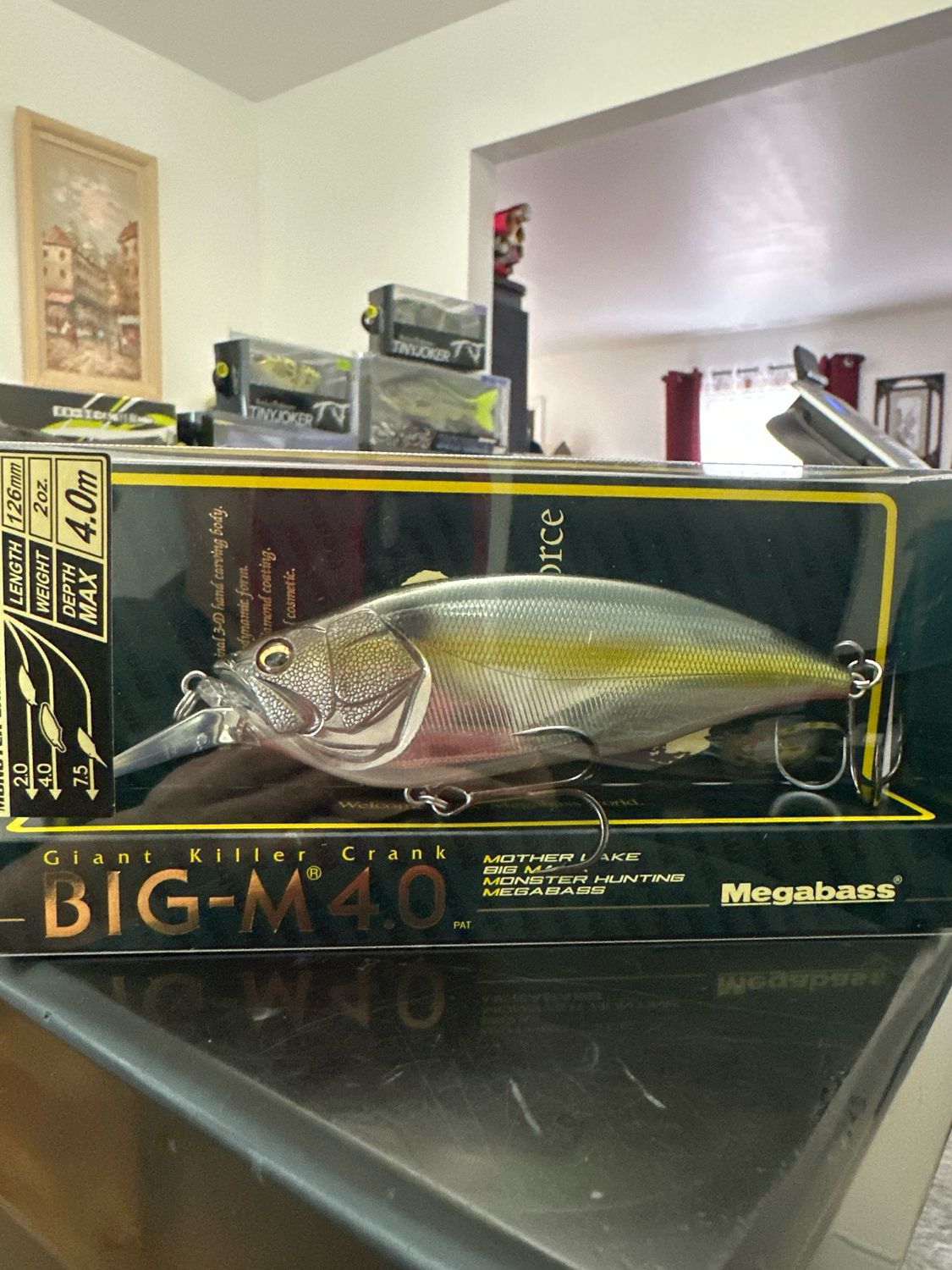 Megabass BIG-M 4.0 #6 Jukucho Shad 126mm | 2oz | 4.0m Giant Killer Crank
