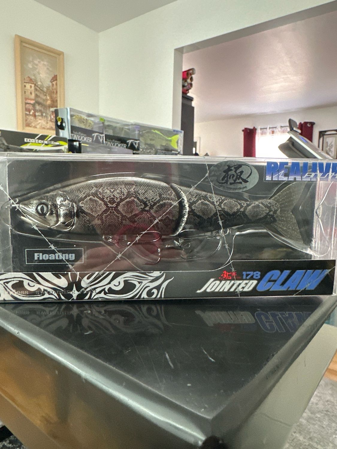 Gan Craft Jointed Claw 178 #U-29 Extreme Killers Python BK 178mm | 2oz | Floating