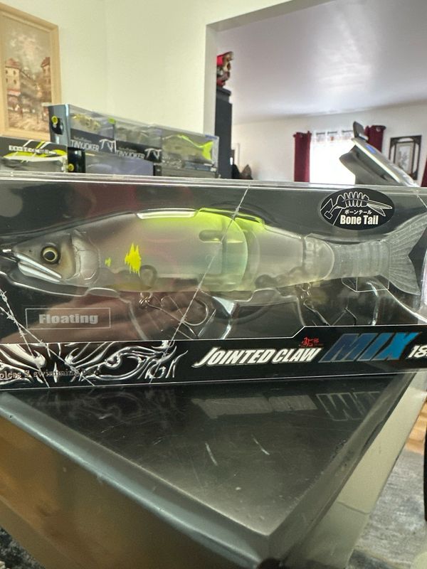 Gan Craft Jointed Claw Mix 183 #24 CB Flashing Ghost 180mm | 2oz | Floating