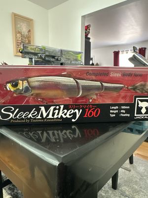 Jackall Sleek Mikey 160 Sleek HL Wakasagi 160mm | 48g | Floating