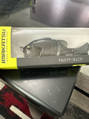 Imakatsu Gillroid Jr. 3D Realism #867 Mihara SP 3D Ghost Kanbuna Gin 140mm | 1.8oz | Slow Floating