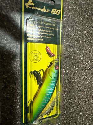 Megabass Karashi 80 Mat Tiger 80mm | 7/16oz | Slow Sinking