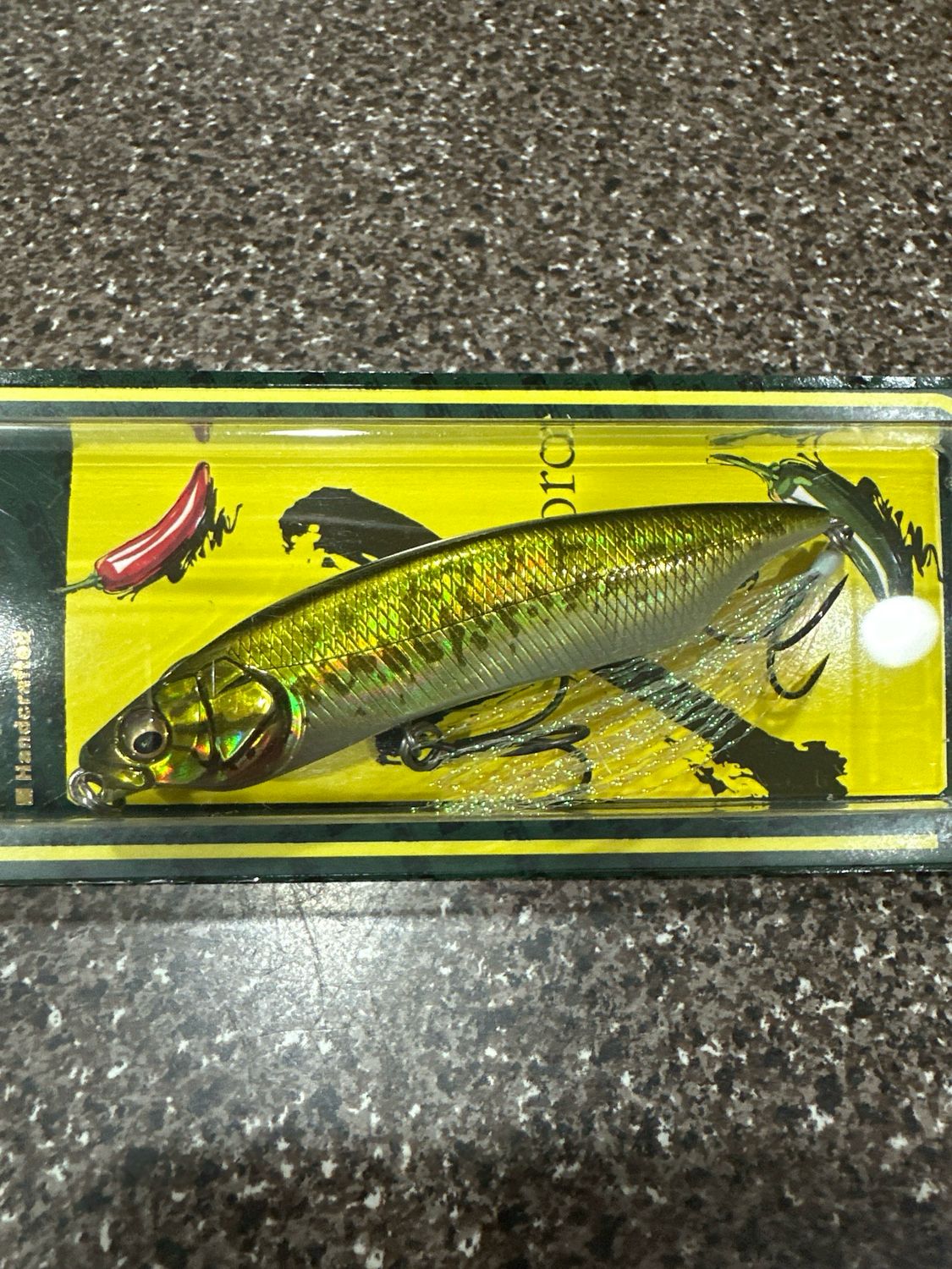 Megabass Karashi 80 #1 SH Bass CS 80mm | 7/16oz | Slow Sinking