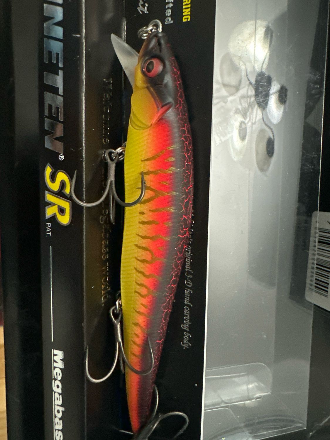 Megabass Vision Oneten SR (Shallow Range) Aka Tora. 1/2oz, Slow Floating, Max Depth Just Over 3’.