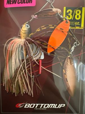 BottomUp Beeble DW 3/8oz S425 Brown Candy Spinnerbait