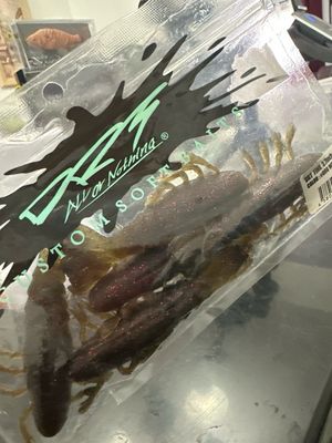 Drt Fink Craw 3.7”. Fabulous And Super Hard To Find JDM Soft Craws. #008 Watermelon Pearl Mix. Fabulous Color. New Unopened Package But Package Little Sticky. Exact Bait In Pics