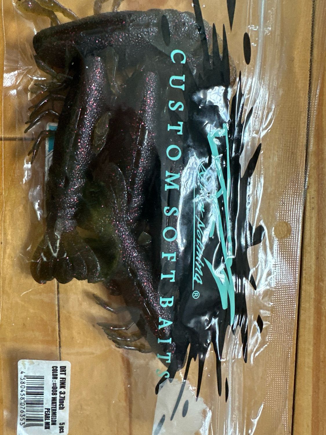 Drt Fink Craw 3.7”. Fabulous And Super Hard To Find JDM Soft Craws. #011 Baby Craw. New Unopened Package But Package Little Sticky. Exact Bait In Pics