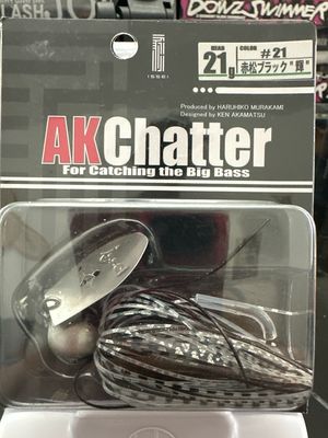 Issei AK Chatter #21 Akamatsu Black "Shine" 21g