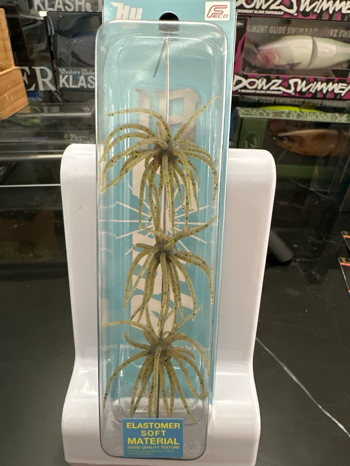 HideUp Old Coike Elastomer Soft Material #143 Watermelon/Black Blue F 3baits/pack