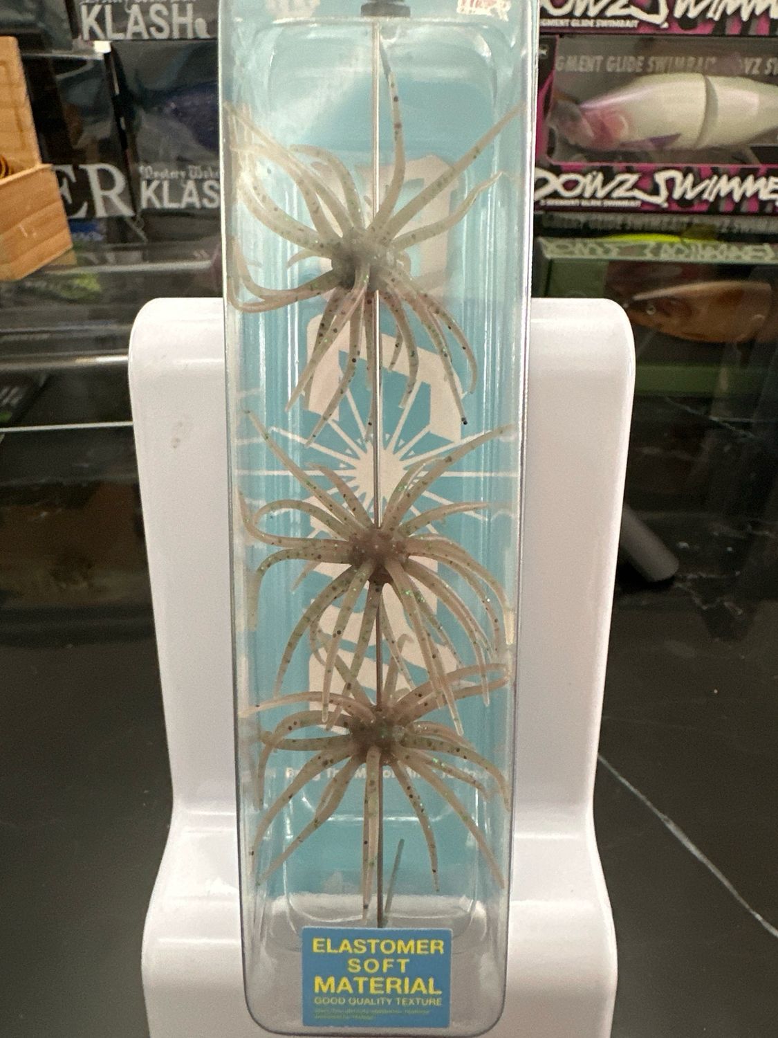 HideUp Old Coike Elastomer Soft Material #243 Irresistible Dark Shrimp 3baits/pack