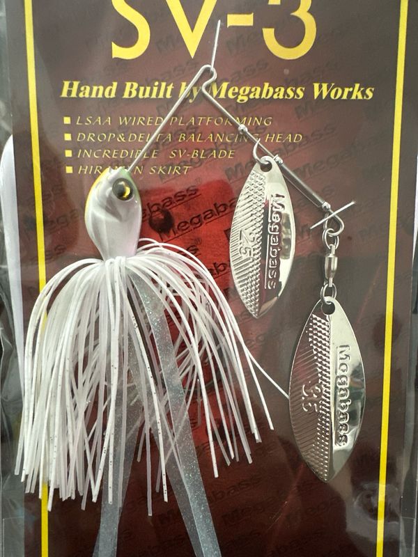 Megabass SV-3 DW 3/8oz #07 Pearl Shad
