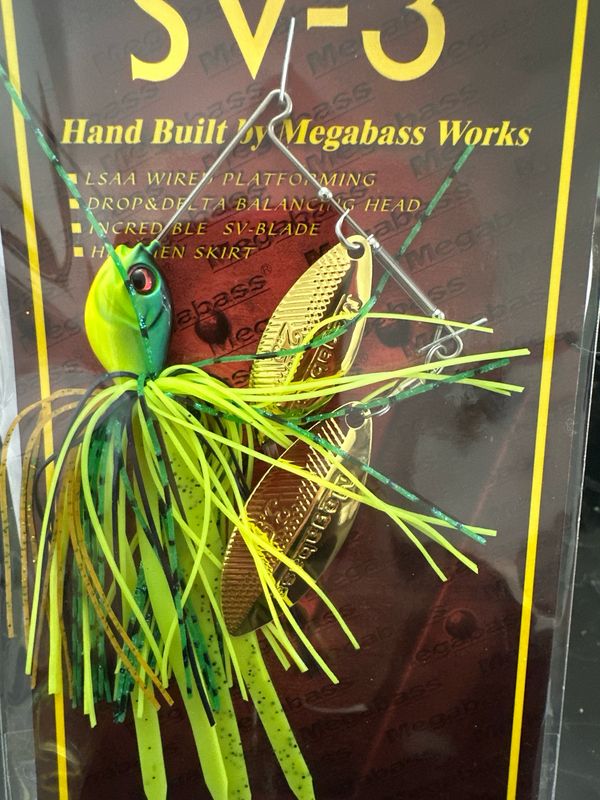 Megabass SV-3 DW 1/2oz #10 Hot Tiger