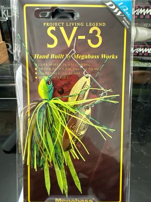 Megabass SV-3 DW 1/2oz #10 Hot Tiger