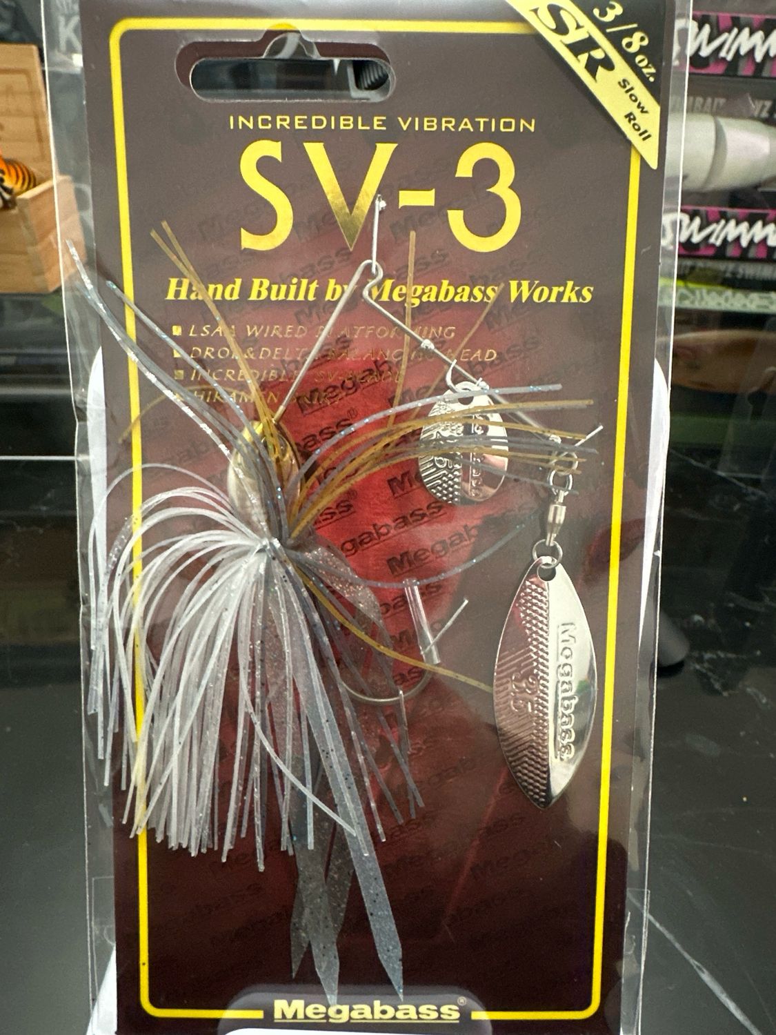 Megabass SV-3 SR 3/8oz #04 Wakasagi