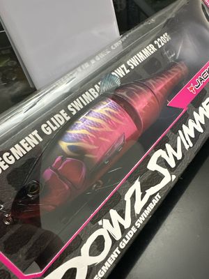 Jackall Dowz Swimmer 220SF Maruhata Spark Flash 3 Segment Glide Swimbait