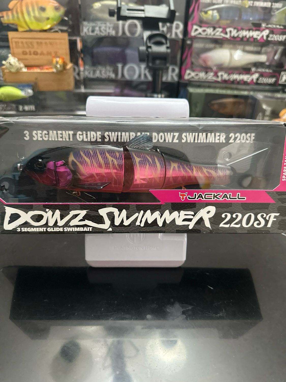 Jackall Dowz Swimmer 220SF Maruhata Spark Flash 3 Segment Glide Swimbait